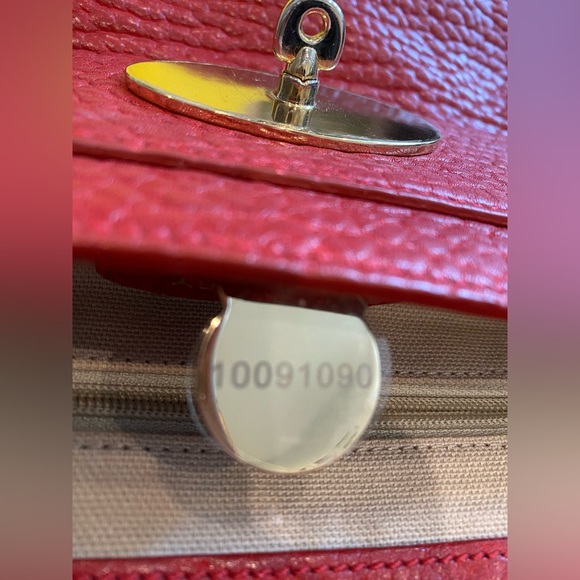 Mulberry Alexa Poppy Red Shrunken Calf - Picture 7 of 13